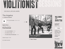 Tablet Screenshot of listen.violitionist.com